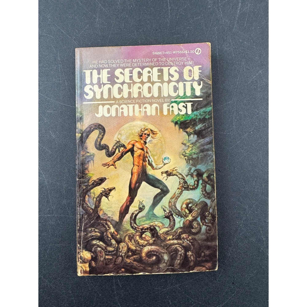 The Secrets of Synchronicity Science Fiction Novel‎ Jonathan Fast 1977 Signet